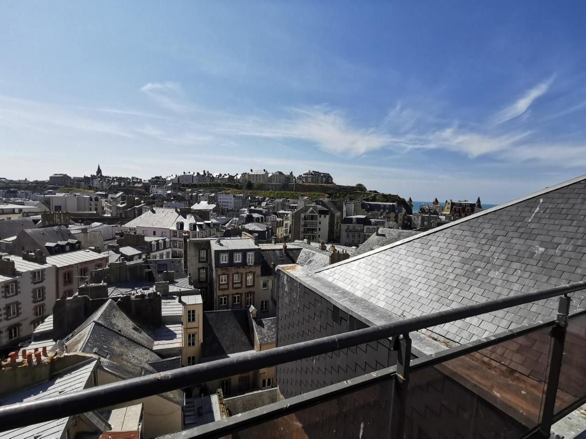Ferienwohnung Le Balcon Des Vents Granville Exterior foto