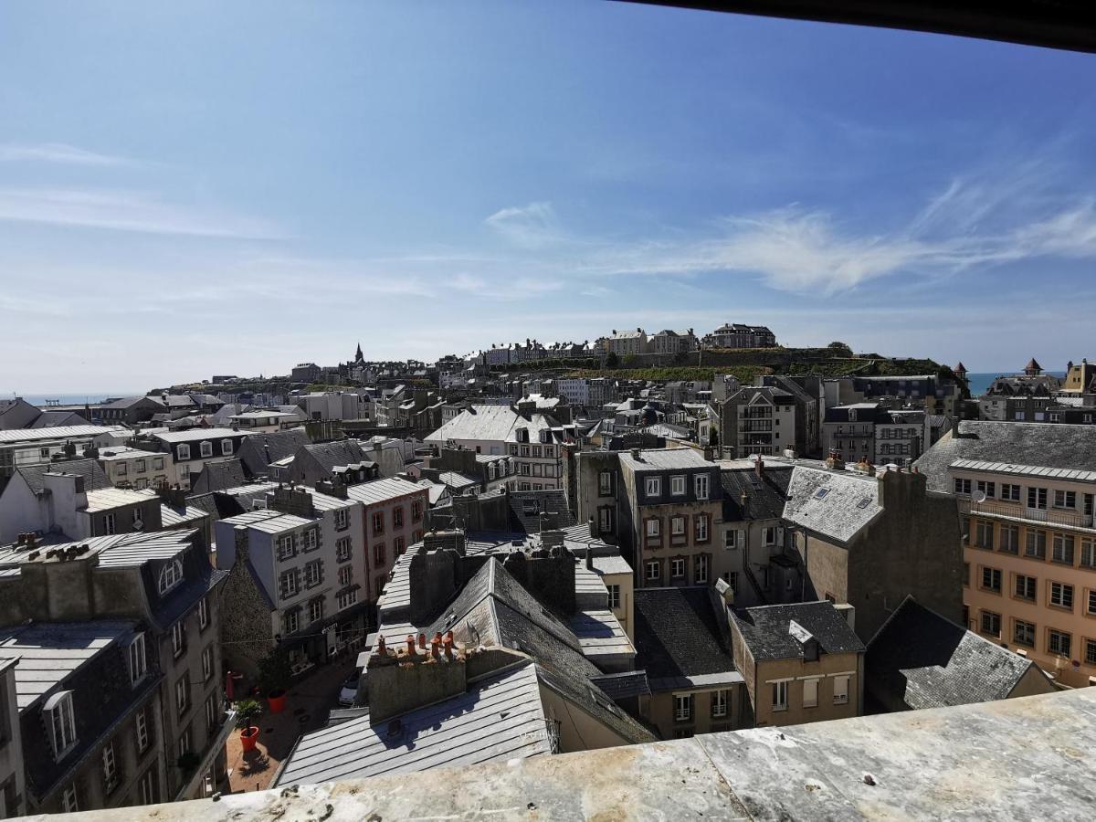 Ferienwohnung Le Balcon Des Vents Granville Exterior foto