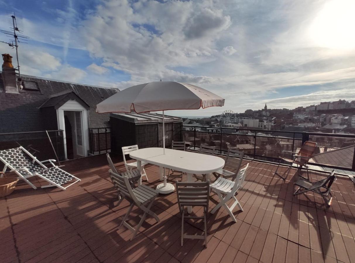 Ferienwohnung Le Balcon Des Vents Granville Exterior foto