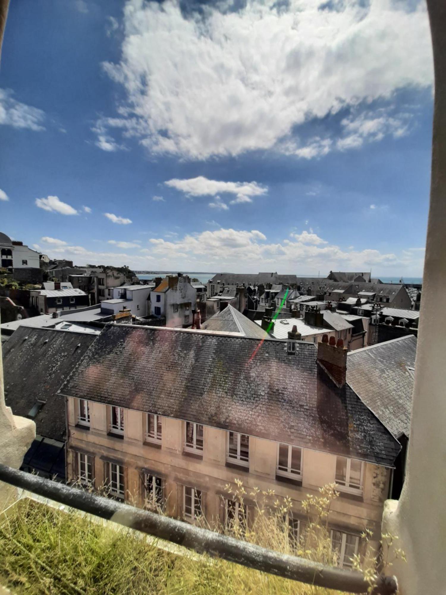 Ferienwohnung Le Balcon Des Vents Granville Exterior foto